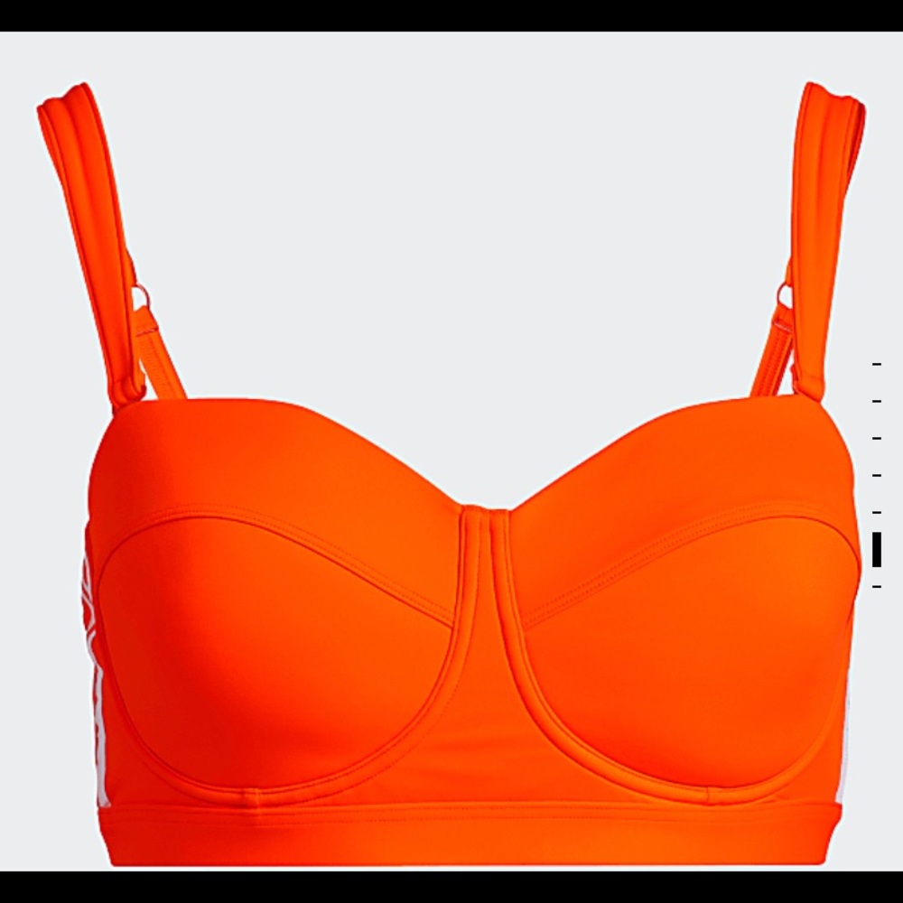 Ivy Park x Adidas Plus Size Corset Bikini Top - Picture 2 of 4
